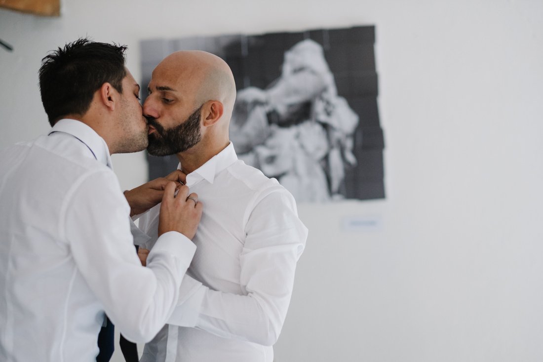 Same sex wedding photographer in Italy. Couple shoot