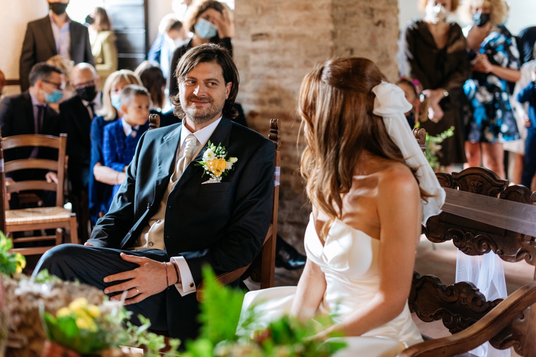 Italian wedding in a castle