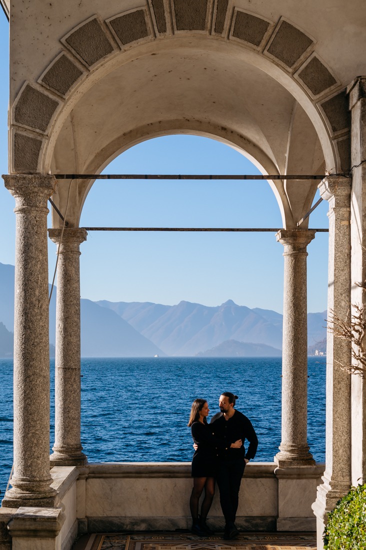 Villa Monastero wedding proposal Lake Como 