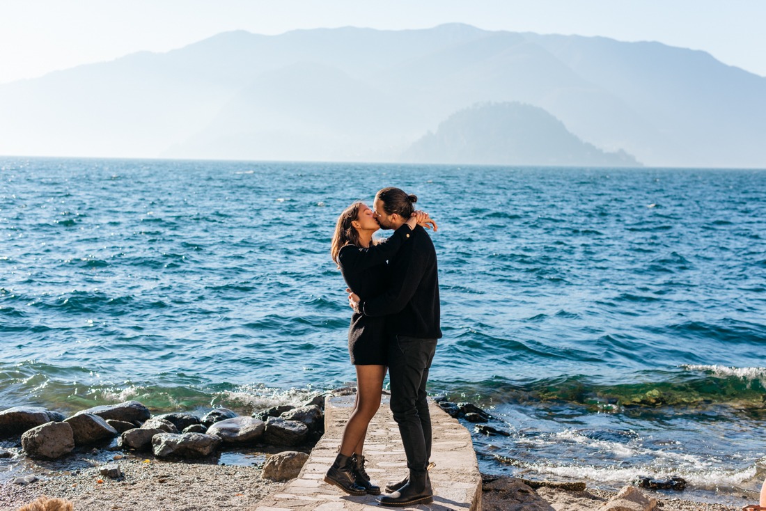 Varenna Lake Como wedding proposal 