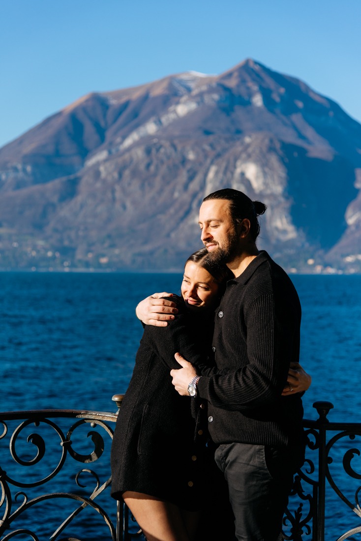 Lake Como wedding proposal 