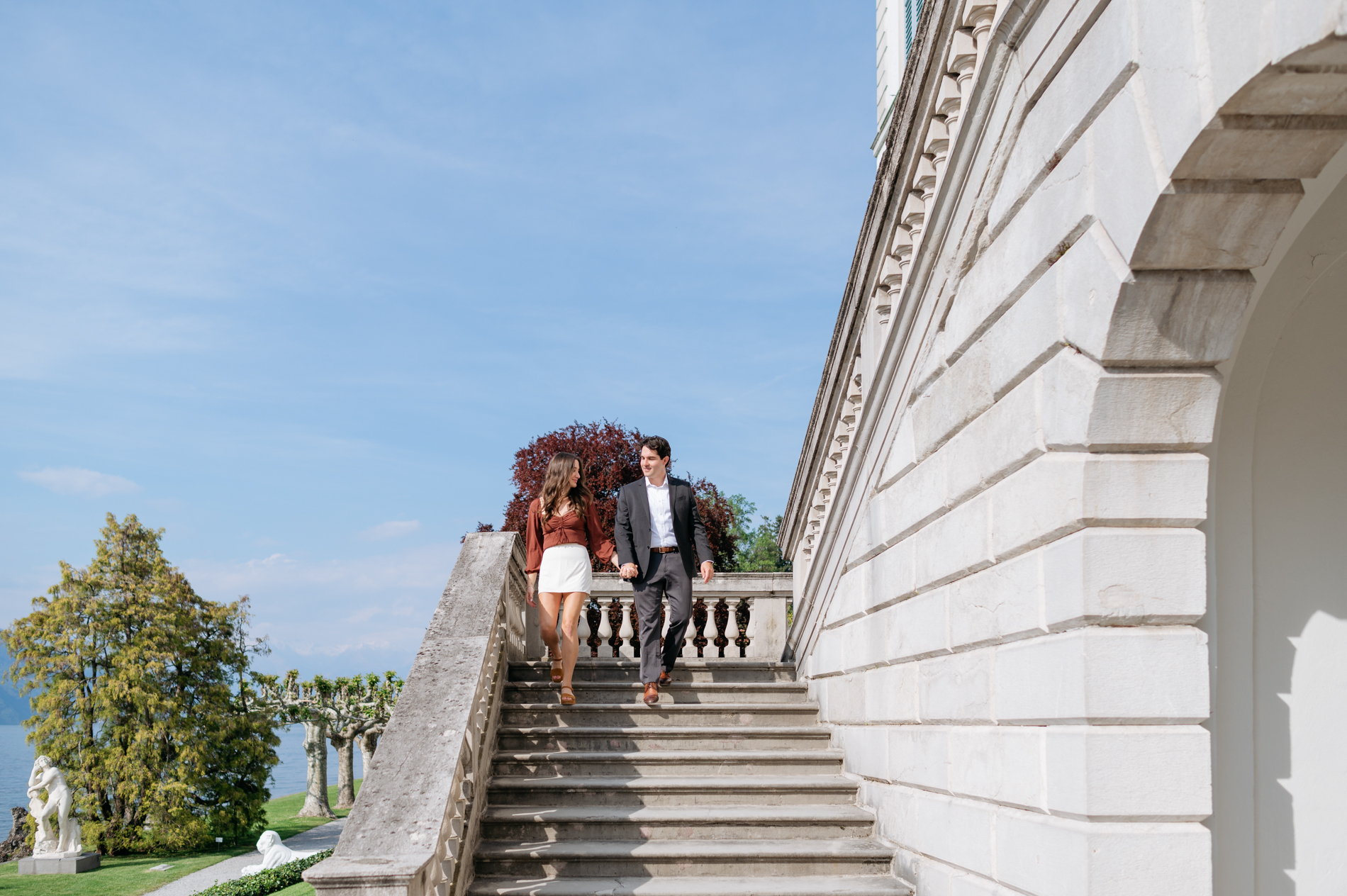 Villa Melzi wedding proposal Bellagio 