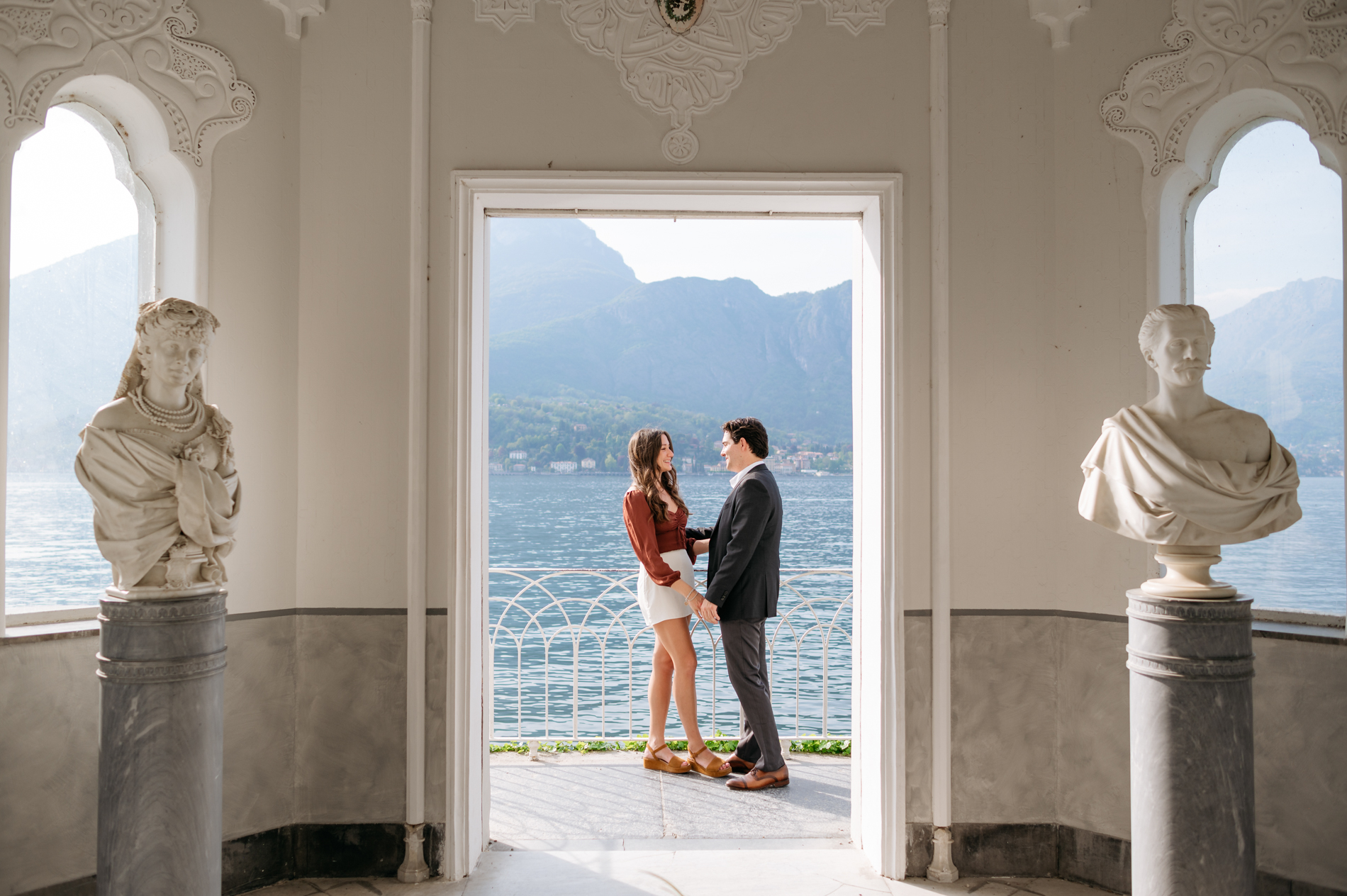 Proposal photoshoot in Bellagio 