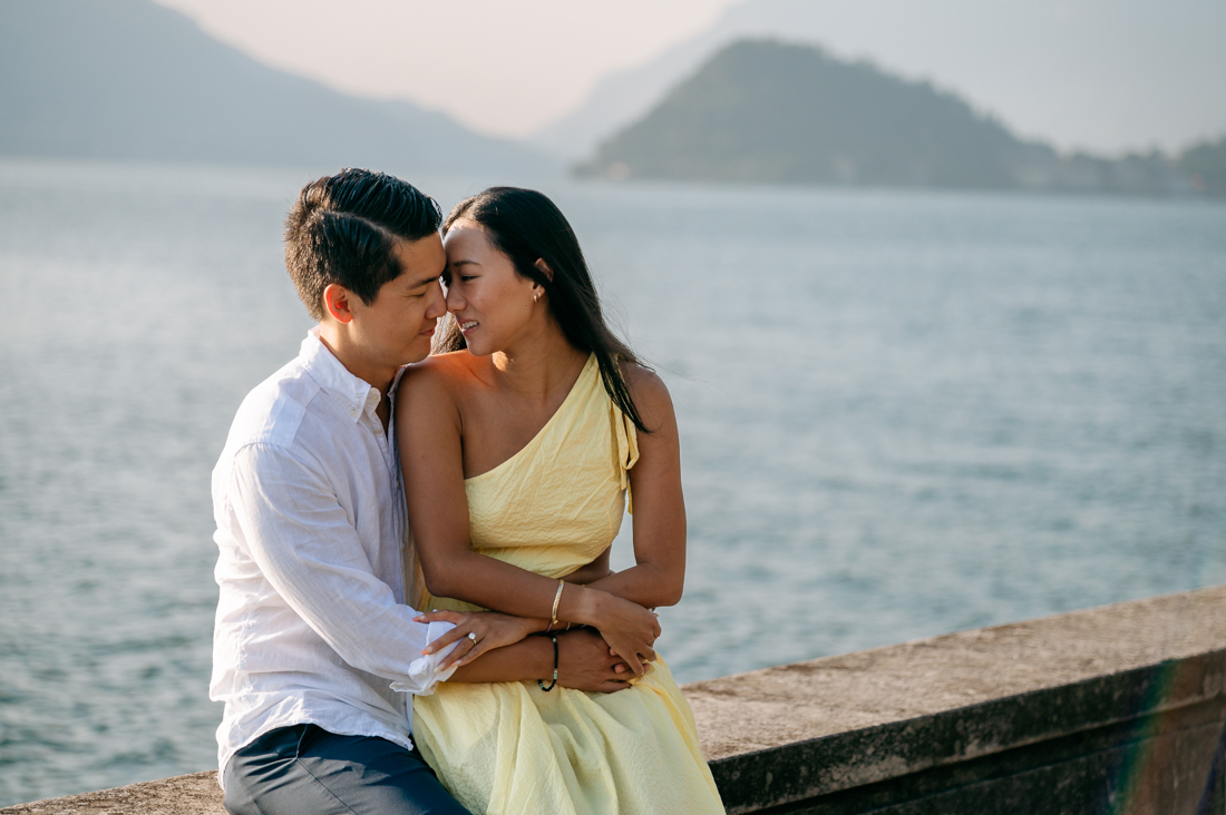 Couple photoshoot in Menaggio