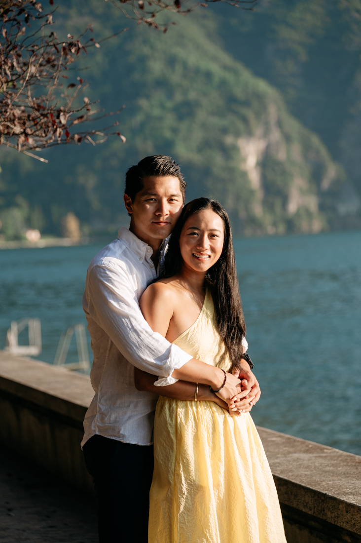 Couple photoshoot in Menaggio