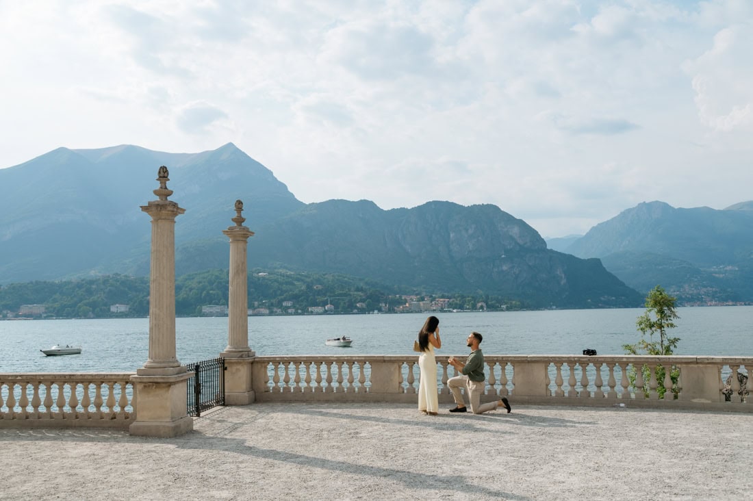 Luxury Proposal at Villa Melzi Lake Como